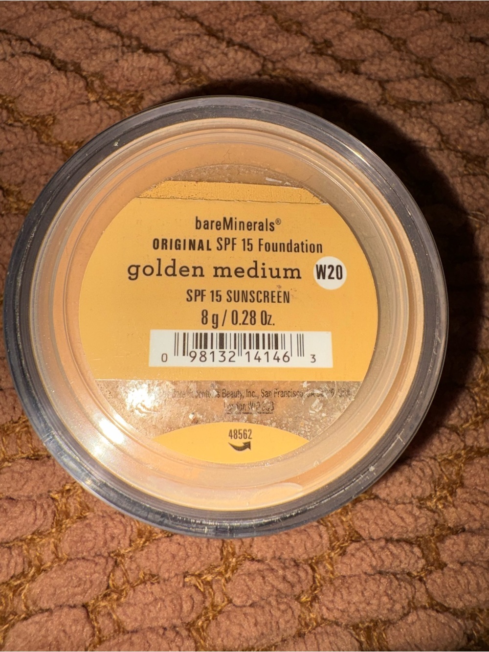 Bare Minerals Original Foundation Golden Medium W20 New